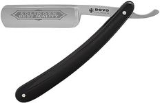 DOVO Straight Razor, Black, 5/8"