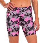 Zoot Women’s LTD 6-Inch Tri Shorts – Triathlon Shorts, Swim, Run & Bike Shorts w/Primo Fabric & Pockets (NIUHI, X-Small)