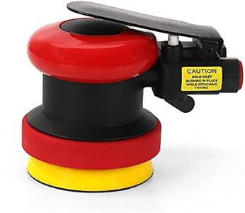 3 Inch Finishing Palm Pneumatic Sander Tool,3", 3/32”Mini DA Air Sander for corner