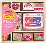 Melissa & Doug Wooden Stamp Set: Fr