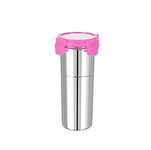 OrderIQ Stainless Steel Tumbler for Traveling & Tiffin for Coffee, Tea, Beer, Milk, Lassi, Butter Milk Glass Tumbler with Airtight SS Lid Cap Best For Traveling (600 ml)