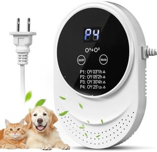 Cat Litter Deodorizer Air Purifier for 99% Dog Poop Strong Odor Plug in Air Ionizers for Home Toilet Kitchen Pets House Car Portable Air Purifier for Bedroom (1)