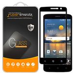 (2 Pack) Supershieldz Designed for ZTE Blade Spark Tempered Glass Screen Protector, (Full Screen Coverage) Anti Scratch, Bubble Free (Black)