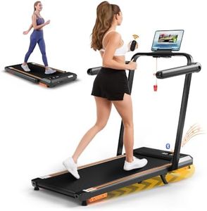 Flamaker Home Treadmill 3 in 1 with Incline, 2.5HP Wide Area Running, with Foldable Handle, Under Desk Walking Pad, LED Display&APP Remote, Bluetooth Speaker, Double Shock Absorption, 12 km/h