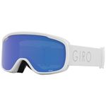 Giro Womens Moxie Ski/Snow Goggles - White Core Light - Grey Cobalt/Yellow Lens