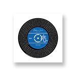 [SF Customizables] Personalized Color Any Favorite Song Lyrics Print Custom Vinyl Record Label Anniversary Gift [Poster Print ONLY]