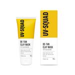 UV-Squad De-tan Clay Mask with Niacinamide, 100 gm