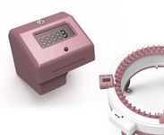 AIDILER Knitting Machine Counter, Circular Knitting Machine Counter, Suitable for Sentro 32.40.48 Needle Row Counter（Pink）