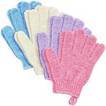 4 Pairs Body Exfoliating Gloves for