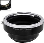 Fotodiox Pro Lens Mount Adapter Compatible with Pentax 6x7 (P67, PK67) Mount SLR Lens to Canon EOS (EF, EF-S) Mount D/SLR Camera Body - with Gen10 Focus Confirmation Chip