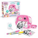 Photo Creator Kids Instant Camera Pink, Digital Camera with Built-In Printer, 250+ Prints, Rechargeable