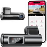 LINGDU 4K Dash Cam Front, WiFi Dash