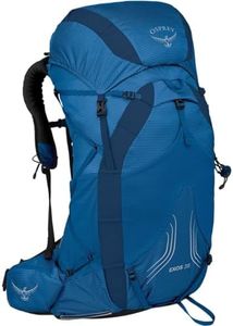 Osprey Exos 38L Men's Ultralight Backpacking Backpack, Blue Ribbon, L/XL