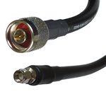 MPD Digital 400-n-sma-15 Times Microwave LMR-400 Coaxial Antenna Cable Line with N Male & SMA Male Connectors, 15'