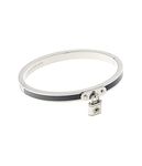 Kate Spade New York Lock and Spade Charm Bangle Navy One Size