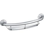 LR2356DCH Moen LR2356DCH Home Care 16-Inch Grab Bar with Shelf, Chrome