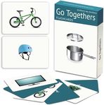 Go Together Flash Cards | 40 Matching Cards | Vocabulary Builder | Speech Therapy Materials for Adults and Children | Autism Learning Materials | ESL Classroom Teaching Materials | Aphasia Cards