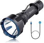 OLIGHT Warrior X Turbo LED Torch 1100 Lumens, 1000 Metre Beam Range, Tactical Torches, Rechargeable Torch with MCC3 Magnetic Charging Cable, Battery Included (Black)