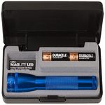 Maglite Men's AA LED Presentation Box Flashlight-Blue