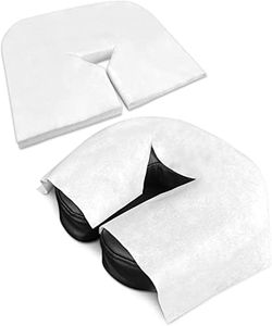 200 x almohadillas zen desechables para reposacabezas de camillas de masaje - paños nasales - accesorios de masaje - almohadilla facial para camillas de cosmética - 41x31 cm.