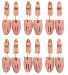Cedar Elements Little Wholesale Program - Cedar Shoe Trees - 6 Pairs Free Shipping, Brown, Large