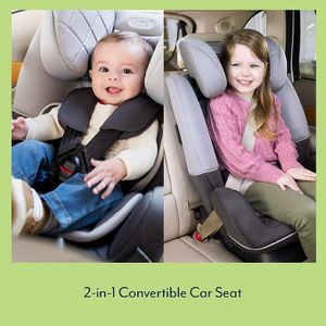 Graco SlimFit R129 Convertible Car Seat – Compact All-in-One Safety Seat