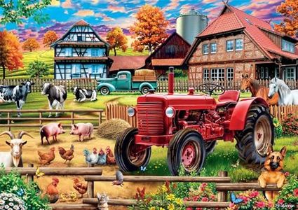 Buffalo Games - PD Moreno - European Countryside - 500 Piece Jigsaw Puzzle for Adults Challenging Puzzle Perfect for Game Nights