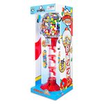 Calvy 36-Inch Metal Spiral Gumball Machine with 200 Large Gumballs Included | Mesmerising Gumball Action | Gumball Bank | British Standard Coins | Ideal for Kids 3+