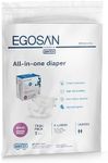 EGOSAN Maxi Incontinence Adult Diaper Brief Maximum Absorbency and Adjustable Tabs for Men and Women (Diapers, 2 Count (X-Large Sample))