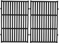 Replacement Parts for Genesis 2 Grill Grate Weber Genesis ii 300 & Genesis II LX 300 SER Grills, KitchenAid 720-0954, Coleman Revolution G53201, for Weber 66802 66095 66805, 18.8'' x 26.5'', Cast Iron