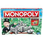 Monopoly Game, Family Board Games for 2 to 6 Players & Kids Ages 8 and Up, Includes 8 Tokens (Token Vote Edition)