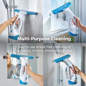 Tower Cordless Window Vacuum Cleaner – Streak-Free Glass Cleaning