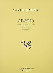 Samuel barber: adagio for strings (violin/piano)