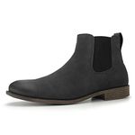 Hawkwell Men's Dress Casual Chelsea Boot Chukka Ankle Boots black Size: 8 UK