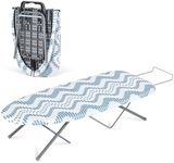 APEXCHASER Tabletop Ironing Board with Iron Rest, Small Ironing Board, Extra Thick Cover, Portable Tabletop Ironing Board wiht Non-Slip Feet for Home Travel Use