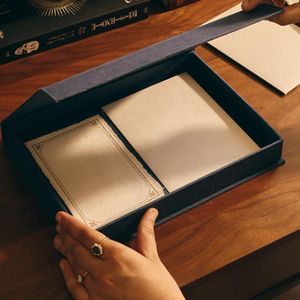 Decoy Galleries Notes & Memories Note Cards Boxed Set - Blue lotus design