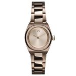 MVMT Odyssey Men and Women's Minimalist Luxe Watch, Carnation Gold, 25 MM, Odyssey II