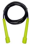 Krdsquare Jump Skipping Rope for Men Gym, Women, Weight Loss, Kids, Girls, Children, Adult Best in Sports, Fitness, Exercise, Workout (Material: Nylon , Black,yellow)