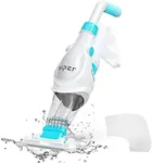 AIPER Pool Vacuum Cordless - Handheld Rechargeable Cleaner | 60 Min Run Time, Spa Vacuum for Hot Tub, Strong Suction for Above Ground & Inground Pools - Pilot H1