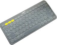 Jesra� Dust Proof Desktop Keyboard dust Cover for Logitech MK380-Clear