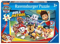 Ravensburger Paw Patrol Toys 35 Piece Jigsaw Puzzle for Kids Age 3 Years Up, 26,4 x 0,2 x 18,1 cm