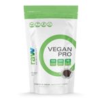 Raw Nutritional Vegan Pro Organic Plant Based Protein Powder | No Artificial Sweeteners | Non-GMO | Gluten-free | 20g Pea Protein Per Serving | 1LB (Cookies N Cream)