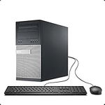 Dell Optiplex 990 Tower Business Desktop Computer, Intel Quad Core i5-2400 up to 3.4Ghz CPU, 8GB DDR3 RAM, 500GB HDD, DVD, VGA, Windows Professional (Renewed)