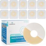 KONWEDA Moldable Ostomy Barrier Rings, Sting-Free, 4.0mm Thickness (Box of 10)