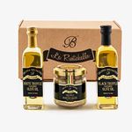 La Rustichella Black & White Truffle Oil and Porcino Sauce, 210 g Combo Set