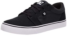 DC Men's Anvil M Shoe Black/White/Black Sneakers - 9.5 UK/India (44 EU)(888327750576)