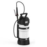 IK e Foam Pro 12 Battery Sprayer, Dry Foam Generation, Includes Battery Compressor, Ideal for Car Detailing, Made in Spain, Black.
