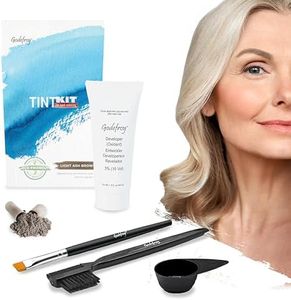 Godefroy Hair Color Tint Kit for 100% Gray Coverage, Light Ash Brown, 20 Applications, Long-Lasting Root Touch-Up for Men & Women, Pre-Measured Capsules, No Waste, DIY Salon-Quality Results at Home