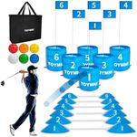 TOYMNI Golf Bucket Game Set, Golf P