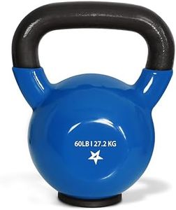 kettlebell - PVC - Rubber Base - 60lbs